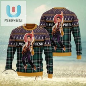 Elvis Presley A Fun Way To Celebrate Christmas Chirstmas Gifts 2024 Xmas For Family And Friends Ugly Sweater fashionwaveus 1 1