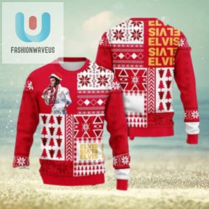 Elvis Presley A Unique Twist On Holiday Fashion Chirstmas Gifts 2024 Xmas For Family And Friends Ugly Sweater fashionwaveus 1 1