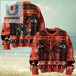 Code Orange Forever Chirstmas Gifts 2024 Xmas For Family And Friends Ugly Sweater fashionwaveus 1 1