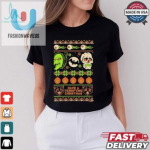 Have A Terrifying Christmas 2024 Shirt fashionwaveus 1 2