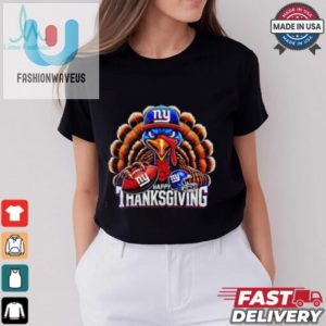 Happy Thanksgiving New York Giants Football Turkey Shirt fashionwaveus 1 2