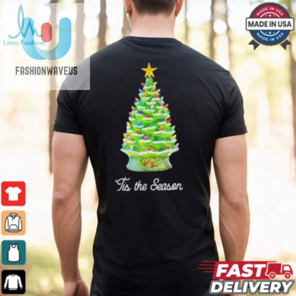 Kentucky Ceramic Christmas Tree Tis The Season Shirt 