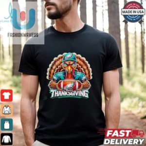 Happy Thanksgiving Philadelphia Eagles Football Turkey Shirt fashionwaveus 1 3