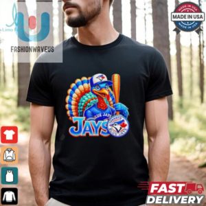 Happy Thanksgiving Toronto Blue Jays Football Turkey Shirt fashionwaveus 1 3