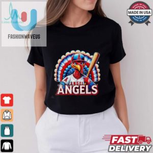 Happy Thanksgiving Los Angeles Angels Baseball Turkey Shirt fashionwaveus 1 2