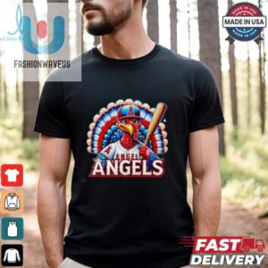 Happy Thanksgiving Los Angeles Angels Baseball Turkey Shirt fashionwaveus 1 3