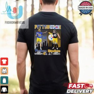 Eli Holstein Pitt Panthers On Saturdays X Tj Watt Pittsburgh Steelers On Sundays Shirt fashionwaveus 1 1