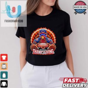 Happy Thanksgiving Chicago Bears Football Turkey Shirt fashionwaveus 1 2