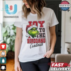 Official Arizona Cardinals Joy To The Birdgang Cardinals Grinch Christmas Shirt fashionwaveus 1 2