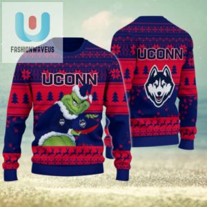 Uconn Huskies Grinch Ugly Christmas Sweater fashionwaveus 1 1