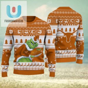 Texas Longhorns Grinch Ugly Christmas Sweater fashionwaveus 1 1