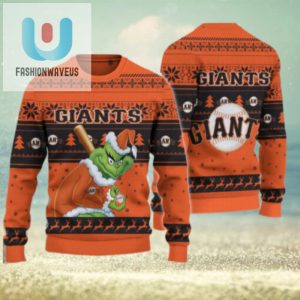 San Francisco Giants Grinch Christmas Ugly Sweater fashionwaveus 1 1