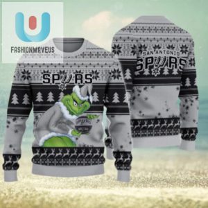 San Antonio Spurs Grinch Christmas Ugly Sweater fashionwaveus 1 1