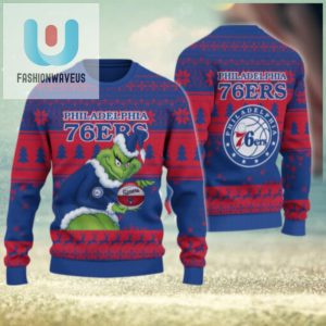 Philadelphia 76Ers Grinch Christmas Ugly Sweater fashionwaveus 1 1