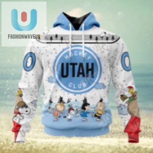 Nhl Utah Hockey Club Special Peanuts Ice Skating Design Hoodie fashionwaveus 1 1