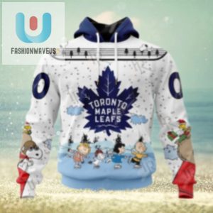 Nhl Toronto Maple Leafs Special Peanuts Ice Skating Design Hoodie fashionwaveus 1 1