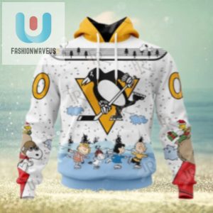 Nhl Pittsburgh Penguins Special Peanuts Ice Skating Design Hoodie fashionwaveus 1 1