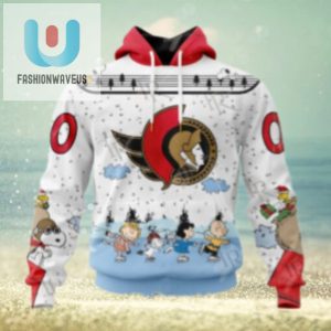 Nhl Ottawa Senators Special Peanuts Ice Skating Design Hoodie fashionwaveus 1 1