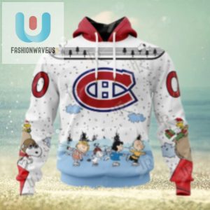 Nhl Montreal Canadiens Special Peanuts Ice Skating Design Hoodie fashionwaveus 1 1