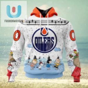 Nhl Edmonton Oilers Special Peanuts Ice Skating Design Hoodie fashionwaveus 1 1