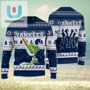 New York Yankees Grinch Christmas Ugly Sweater fashionwaveus 1 1