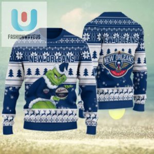 New Orleans Pelicans Grinch Christmas Ugly Sweater fashionwaveus 1 1