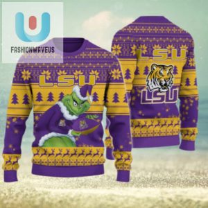 Lsu Tigers Grinch Ugly Christmas Sweater fashionwaveus 1 1