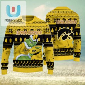 Lowa State Cyclones Grinch Ugly Christmas Sweater fashionwaveus 1 1