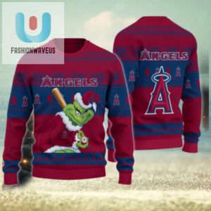 Los Angeles Angels Grinch Christmas Ugly Sweater fashionwaveus 1 1