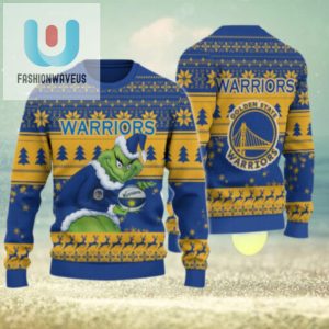 Golden State Warriors Grinch Christmas Ugly Sweater fashionwaveus 1 1