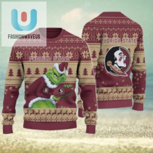 Florida State Seminoles Grinch Ugly Christmas Sweater fashionwaveus 1 1