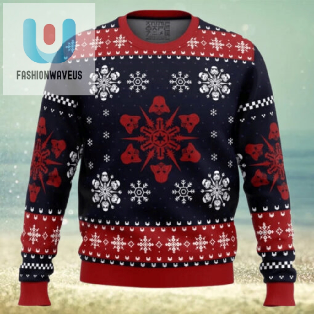 Empire Snowflakes Star Wars Ugly Christmas Sweater 