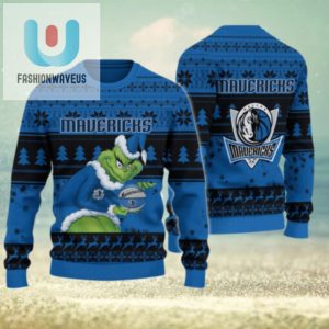 Dallas Mavericks Grinch Christmas Ugly Sweater fashionwaveus 1 1