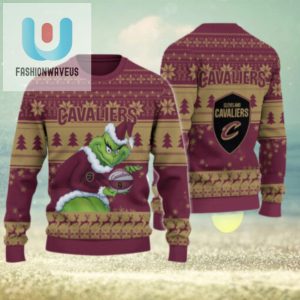 Cleveland Cavaliers Grinch Christmas Ugly Sweater fashionwaveus 1 1