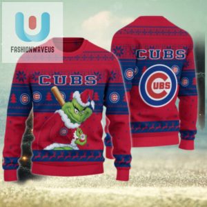 Chicago Cubs Grinch Christmas Ugly Sweater fashionwaveus 1 1