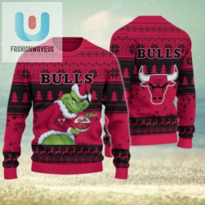 Chicago Bulls Grinch Christmas Ugly Sweater fashionwaveus 1 1