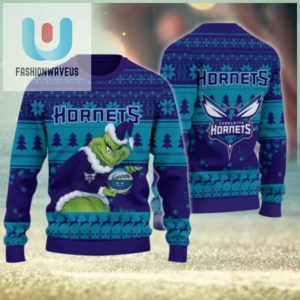 Charlotte Hornets Grinch Christmas Ugly Sweater fashionwaveus 1 1