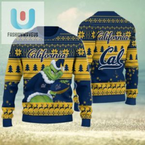 California Golden Bears Grinch Ugly Christmas Sweater fashionwaveus 1 1