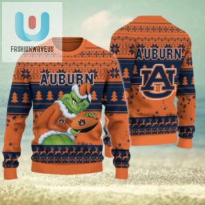 Auburn Tigers Grinch Ugly Christmas Sweater fashionwaveus 1 1