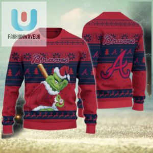 Atlanta Braves Grinch Christmas Ugly Sweater fashionwaveus 1 1