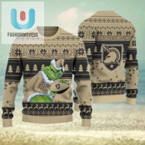 Army Black Knights Grinch Ugly Christmas Sweater fashionwaveus 1 1