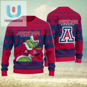 Arizona Wildcats Grinch Ugly Christmas Sweater fashionwaveus 1 1