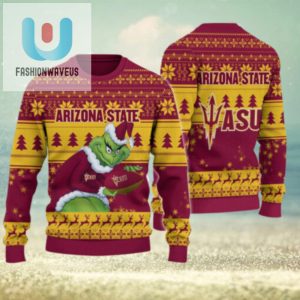 Arizona State Sun Devils Grinch Ugly Christmas Sweater fashionwaveus 1 1