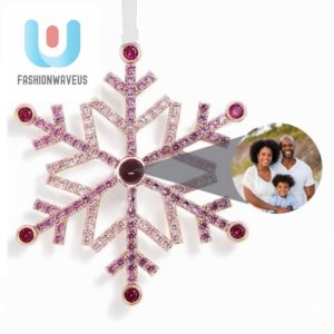 Custom Christmas Snowflake Photo Ornament fashionwaveus 1 3