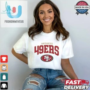 San Francisco 49Ers Classic Arched Logo Shirt fashionwaveus 1 1