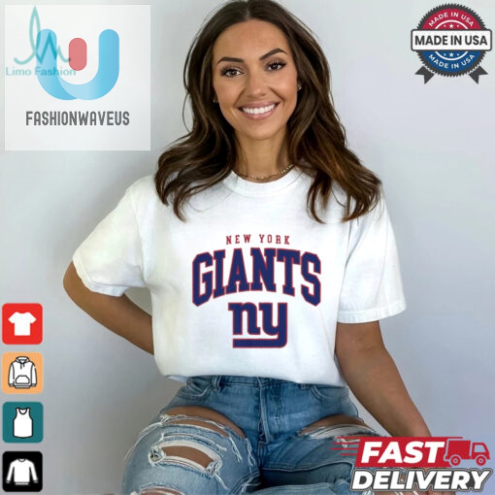 New York Giants Classic Arched Logo Shirt 