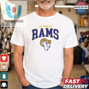 Los Angeles Rams Classic Arched Logo Shirt fashionwaveus 1 3