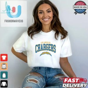 Los Angeles Chargers Classic Arched Logo Shirt fashionwaveus 1 1