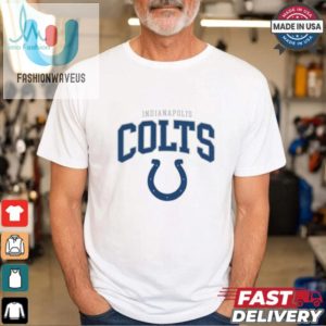 Indianapolis Colts Classic Arched Logo Shirt fashionwaveus 1 3