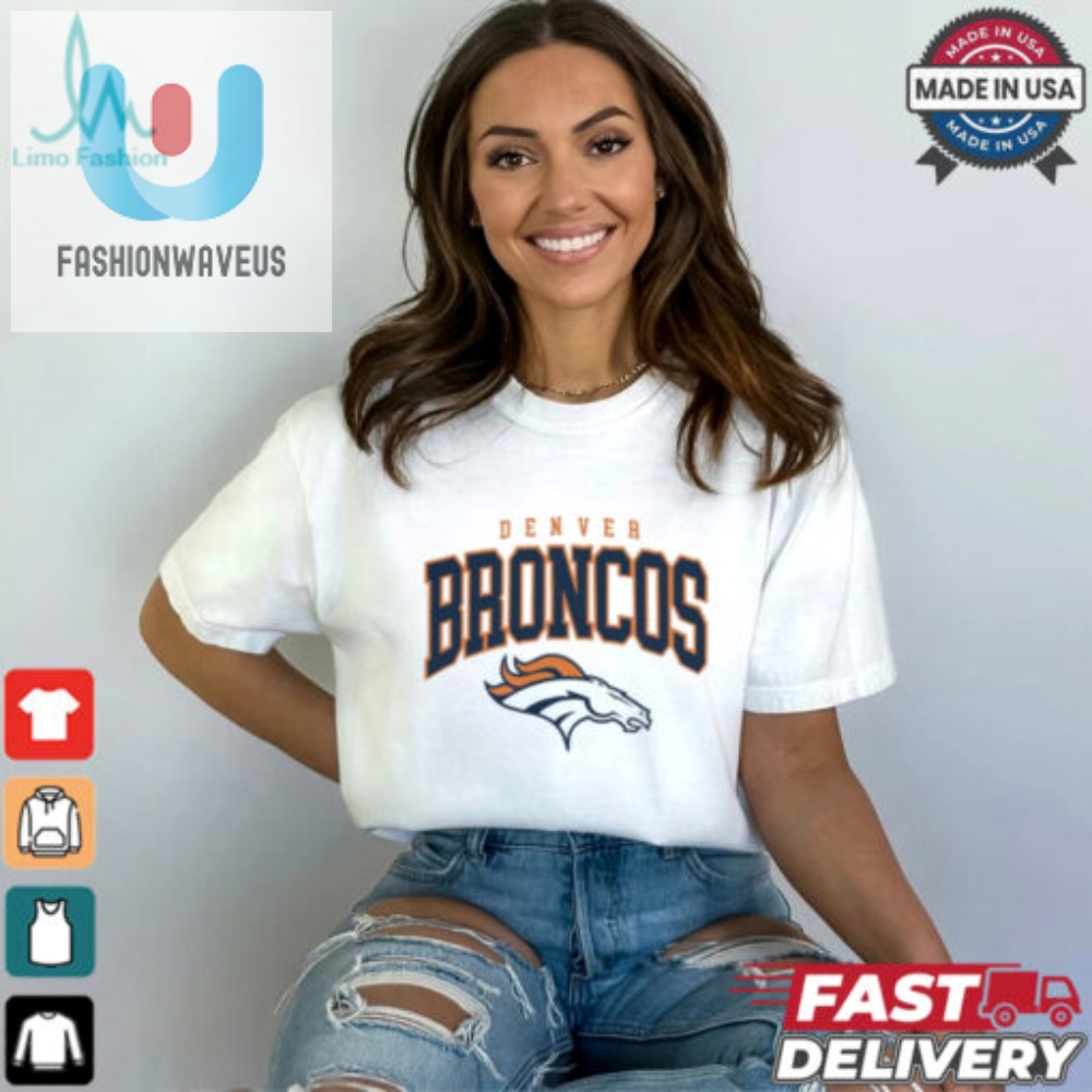 Denver Broncos Classic Arched Logo Shirt 